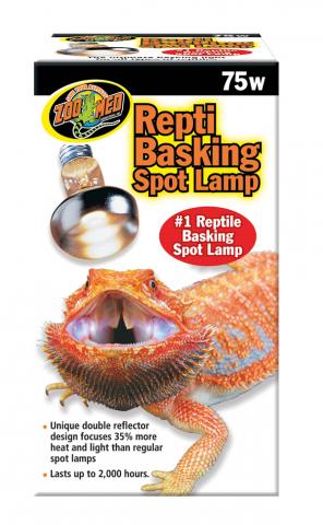 Zoo Med 75 watt basking bulb