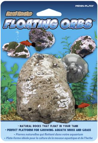 Penn Plax Hanging Orb Floating Rock