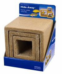 Penn Plax Cube Stone Hide-Away 3pc