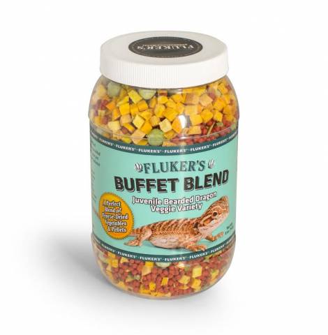 Flukers Buffet Blend Juvenile Bearded Dragon Veggie Variety