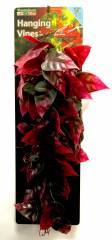 Penn Plax Hanging Vines Green & Red 12"
