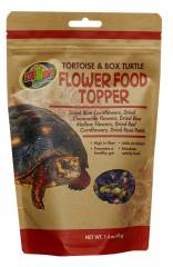 Zoo Med Tortoise and Box Turtle Flower Food Topper 1.4oz