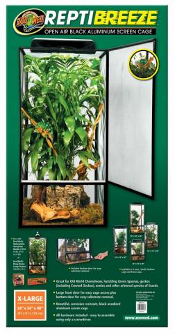 Zoo Med X-Large Repti Breeze Aluminum Screen Cage
