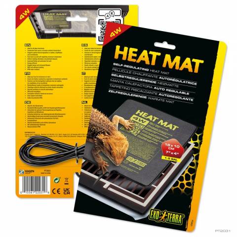 Exo Terra Heat Mat 4W PTC Carbon Fiber