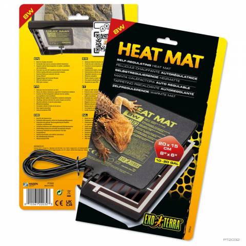 Exo Terra Heat Mat 8W PTC Carbon Fiber