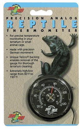 Zoo Med analog thermometer