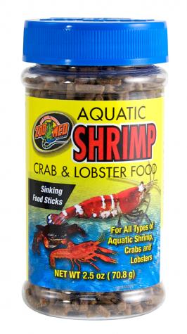 Zoo Med 2.5 ounce Shrimp, Crab & Lobster Food
