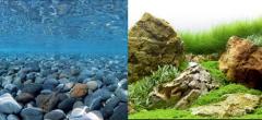 Marina Background Stony River Bottom / Garden 12"